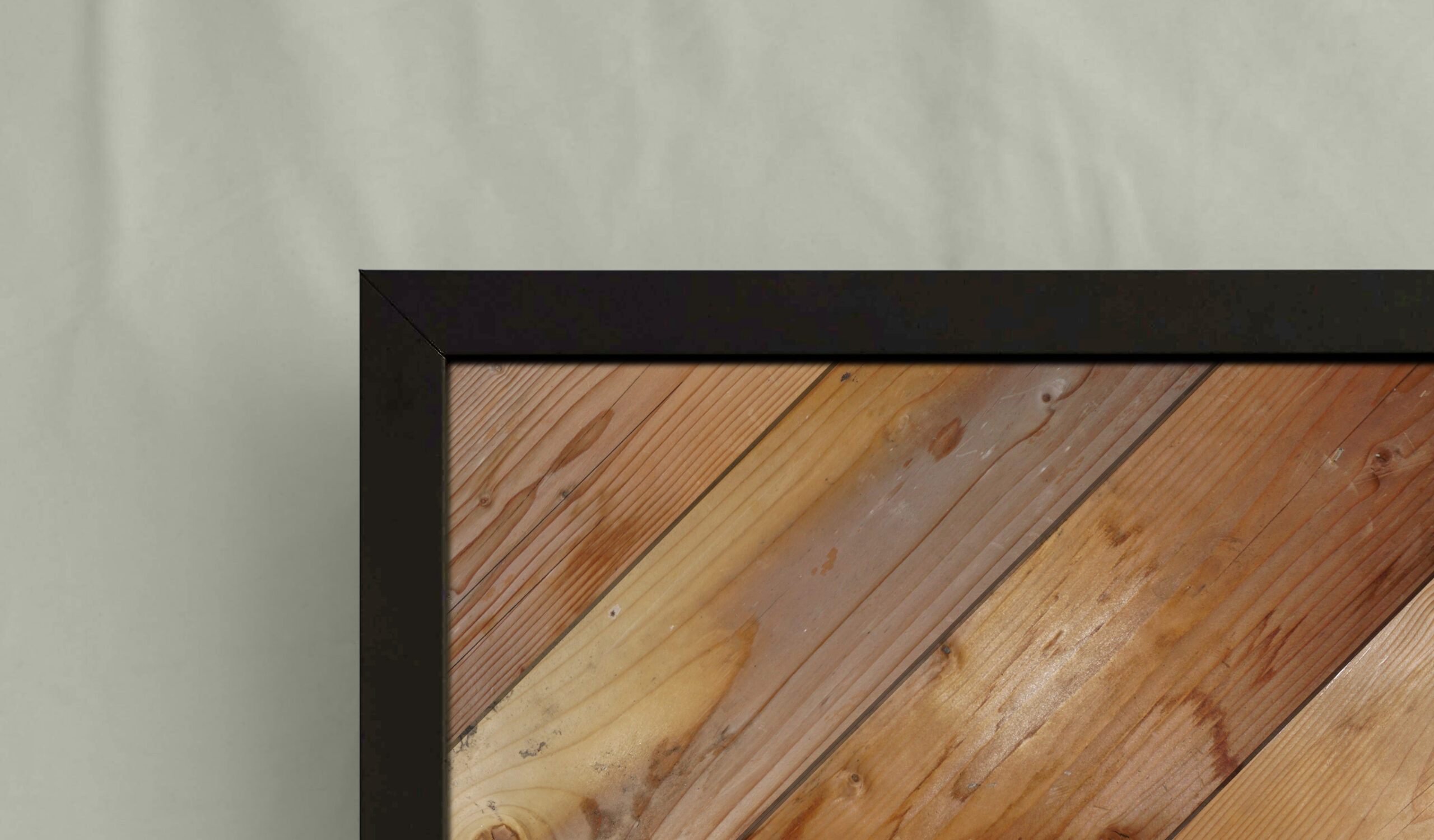 Gallerierahmen, Schwarz